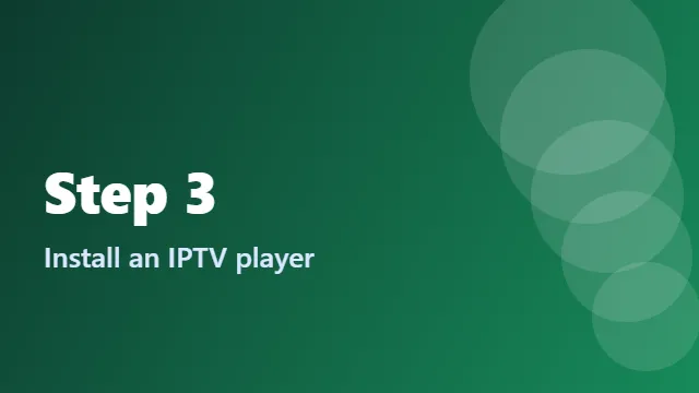 Install an IPTV player on Firestick
