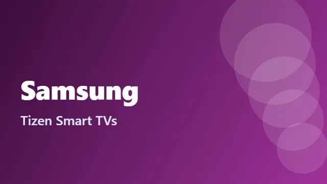 IPTV on Smart TV from Samsung