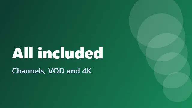 What an IPTV subscription includes